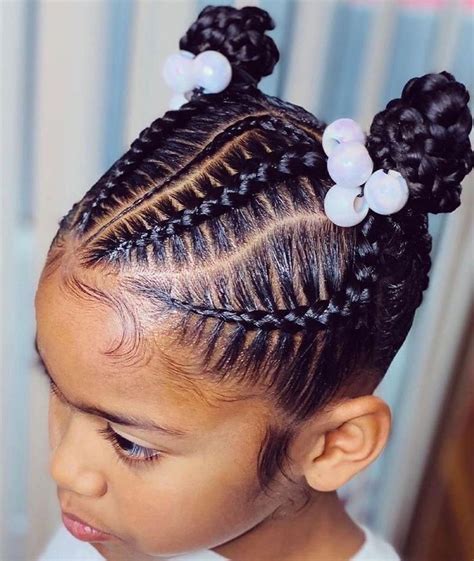 Cornrows Braids For Kids Braided Hairstyles For Teens Girls Natural