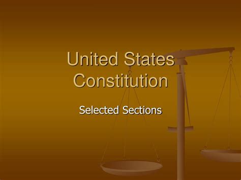 Ppt United States Constitution Powerpoint Presentation Free Download