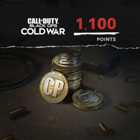 1100 Call Of Duty Black Ops Cold War Points