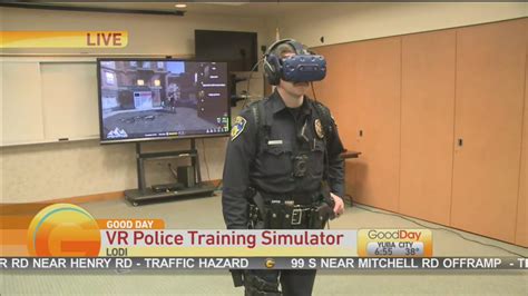 California Police Departments Showcases New Vr Training Simulator