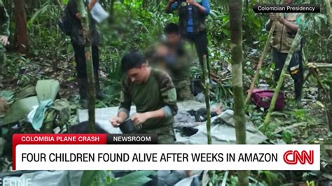 Four Children Found Alive After Weeks In Amazon Cnn