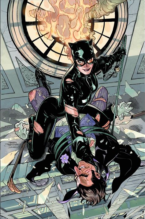 Catwoman 21 Virgin Cover Catwoman New52 Dc Cover Artist Terry