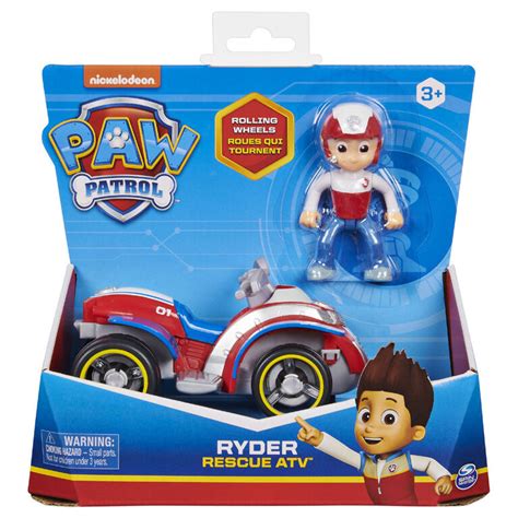 Paw Patrol Ryders Rescue Atv Vehicle With Collectible Figure Toys R