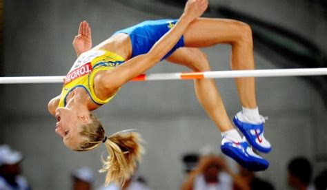 Womens High Jump Indoor World Record Kajsa Bergqvist 208 High