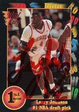 The dominant planets of larry johnson (basketball). NBA Star Larry Johnson Autograph Rookie Hand Signed Basketball Card | Basketbal