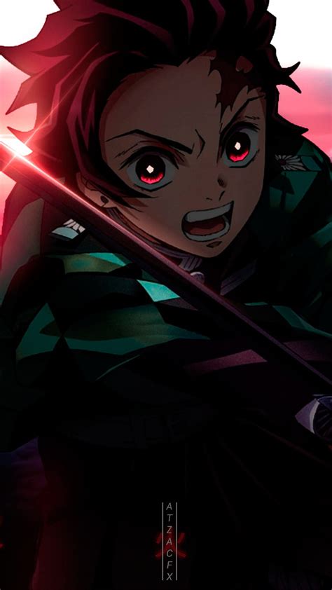 2024 🔥tanjiro 2021 Anime Demon Slayer Fire Hashira Kamado 800x1422