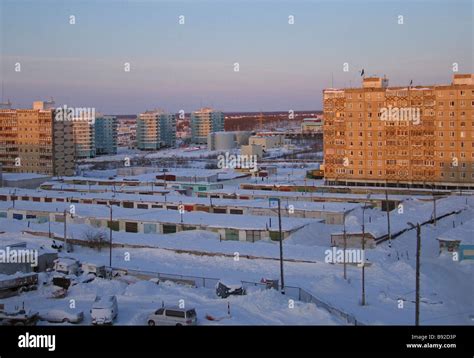 Mirny City In The Sakha Yakutia Republic Stock Photo Alamy