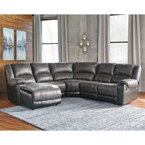 Signature Design By Ashley Nantahala 5 Pc Sectional With Laf Chaise