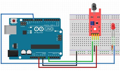 Flame Sensor Interfacing With Arduino For Fire Detection