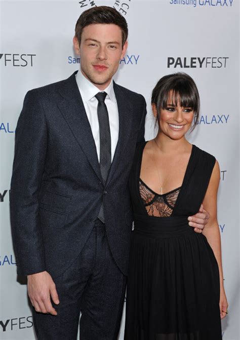 Lea Michele Y Cory Monteith Celebrities El Mundo