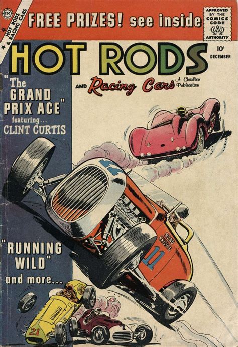 Comic Book Cover For Hot Rods And Racing Cars 43 Hot Rods Charlton