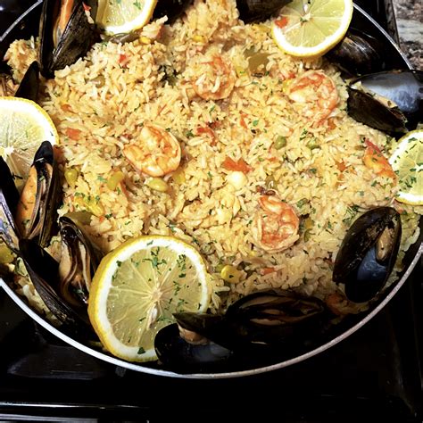 Authentic Seafood Paella Recipe Allrecipes