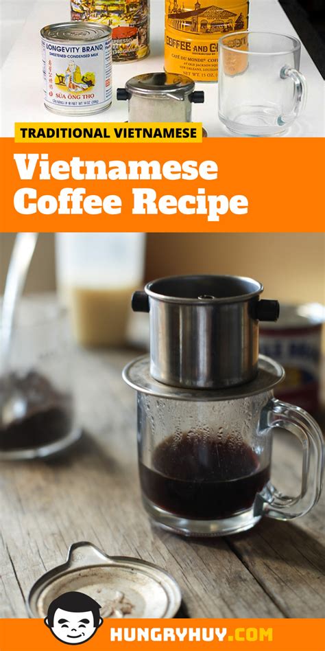 Vietnamese Coffee Recipe Iced Optional Cà Phê Sữa Đá