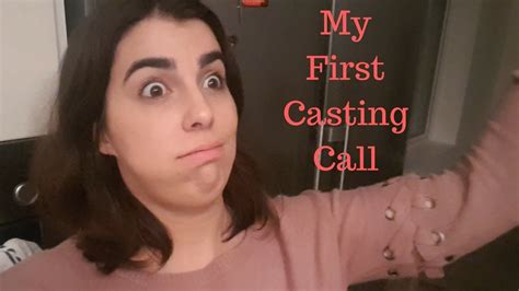 vlog my first casting call youtube