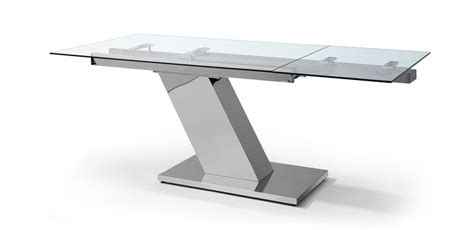 Ultra Modern Stainless Steel And Glass Executive Desk Or Conference Tabl