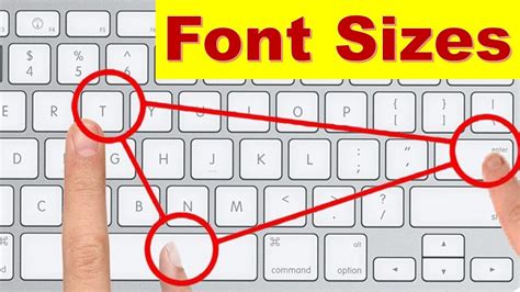 Increase Or Decrease Font Size Using Keyboard Shortcut Youtube