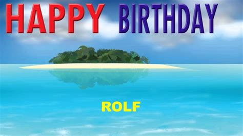 Rolf Card Tarjeta Happy Birthday Youtube