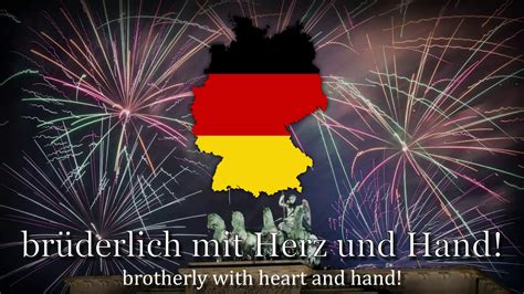 Deutschlandlied National Anthem Of Germany Youtube