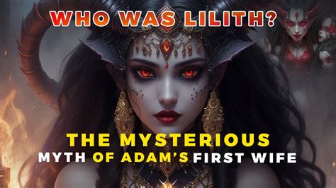 Who Was Lilith The Mysterious Myth Of Adam’s First Wife Youtube