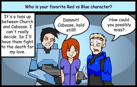 red vs blue favorites by criana on deviantart