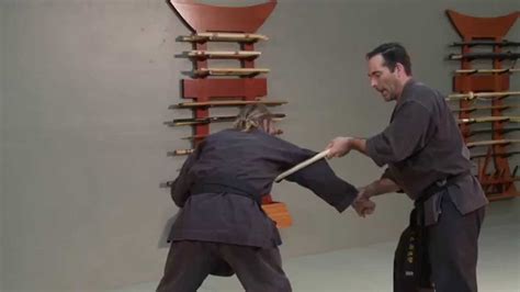 Ninja Stick Fighting Techniques Hanbojutsu Hanbo Training Youtube