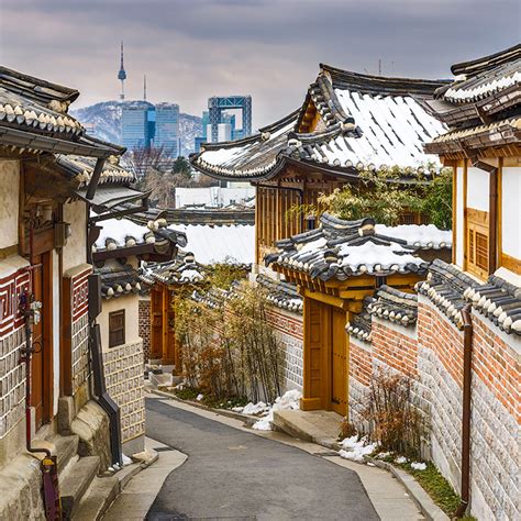 Hanok Village In Seoul South Korea Genci
