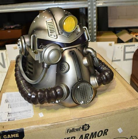 Sold Price Boxed Bethesda Fallout Power Armor Helmet Model T B