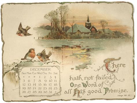 December 1897 Calendar Vintage Calendar Art Calendar Vintage