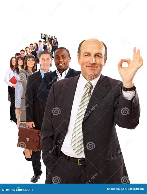 Business Man Isolated On White Stock Photo Image Of Individuality