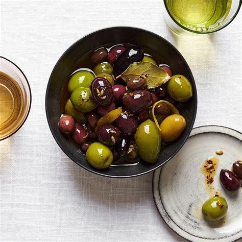 Warmed Spiced Olives Recipe Epicurious