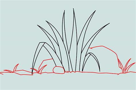 How To Draw Grass Realistic Simple Easy And Fun