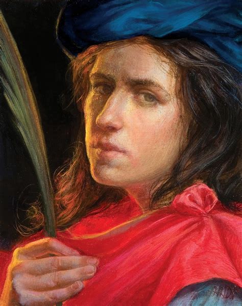 Self Portrait Homage To Artemisia Gentileschi By Gabriela Gonzalez Dellosso Artvee