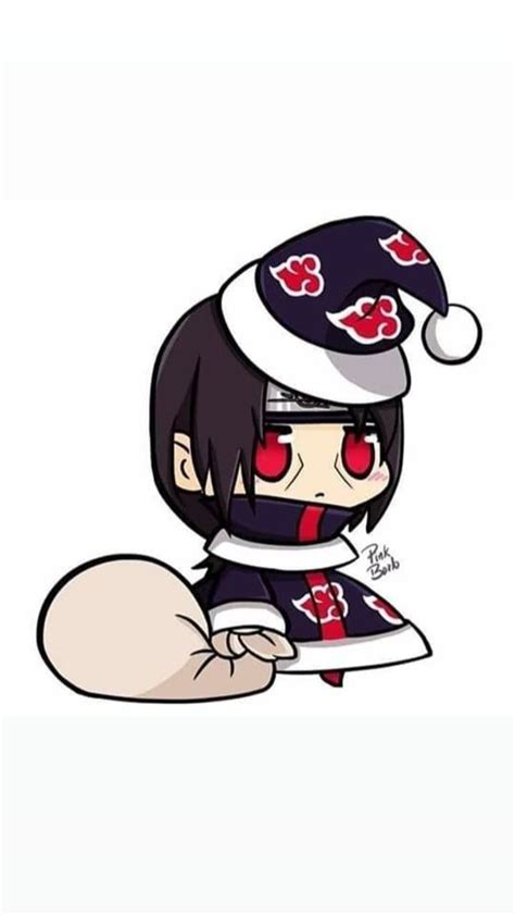 Christmas Itachi Itachi Anime Chibi Naruto Cute