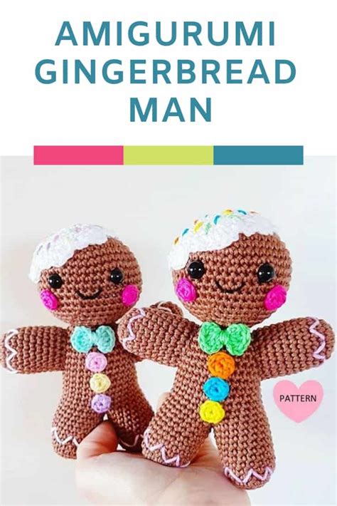 Amigurumi Gingerbread Man Crochet Pattern