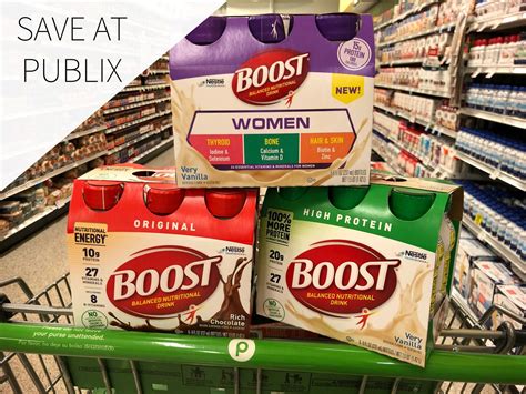 Get Big Savings On Boost Nutritional Drinks At Publix Sale And Coupons