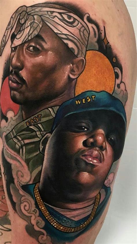 Tupac Shakur And Notorius Big Tupac Shakur Tupac Tatuagem