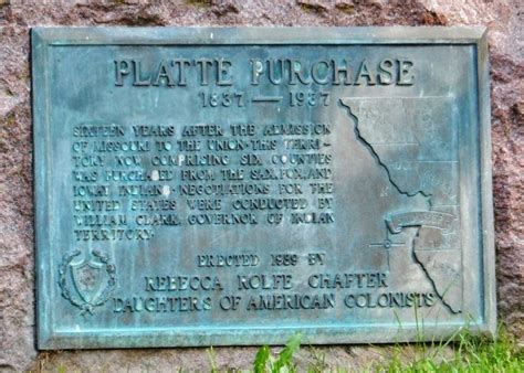 Platte Purchase Historical Marker