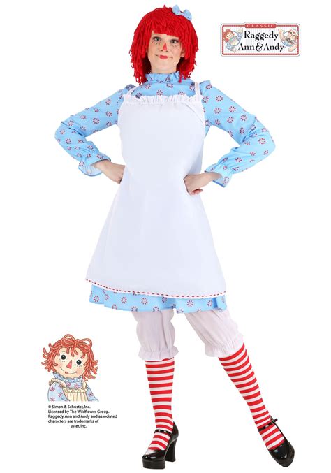 exclusive raggedy ann costume for women