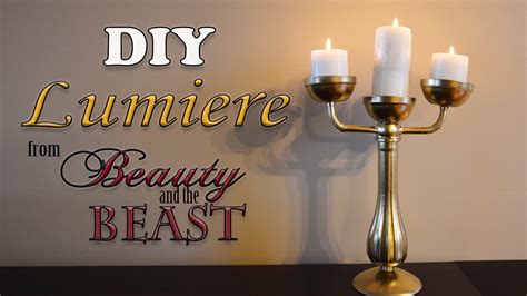 Beauty and the beast with english russian german portuguese subtitles is a czechoslovak horror fairy tale film, directed by slovak film director juraj herz in 1978. DIY Life-Like Lumiere: From Beauty and the Beast - YouTube