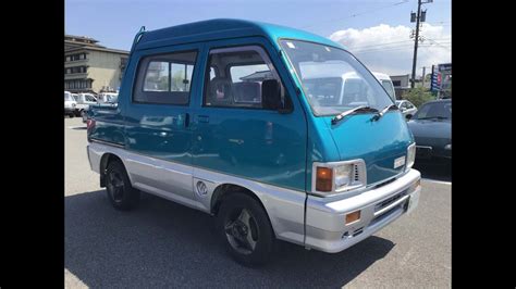 Sold Out 1991 Daihatsu Hijet Deck Van S82V 446709 Japanese Mini Truck