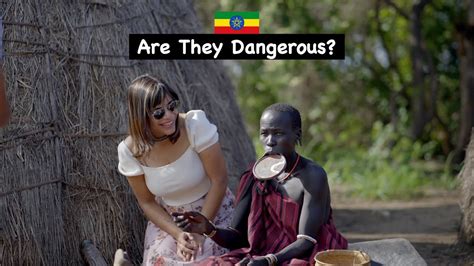 Visiting The Most Dangerous Tribe In The World Mursi People Of Africa