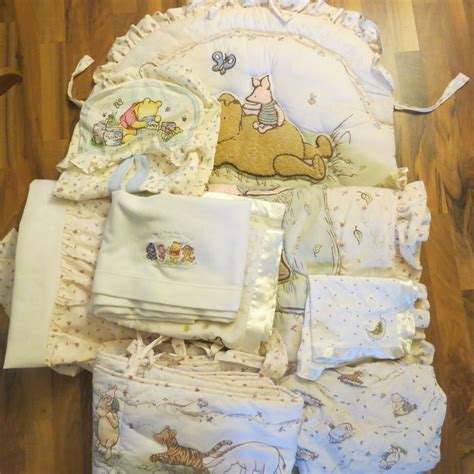 From baby blankets and crib skirts to changing pads and more, take advantage of free shipping. CLASSIC WINNIE THE POOH CRIB NURSERY BEDDING & DIAPER ...