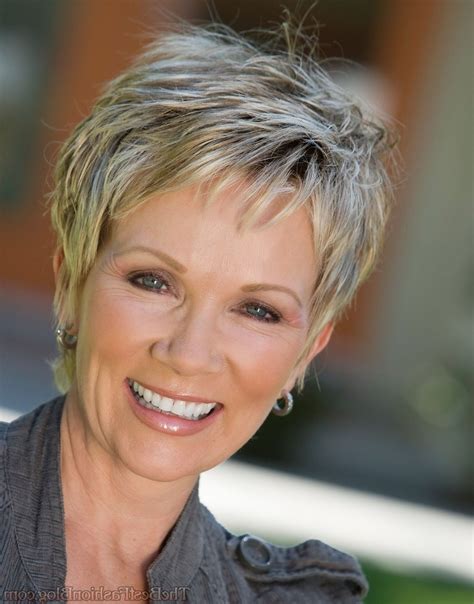 If you want an edgy look, give your hair texture by using pomade or molding paste to get a spiky, cool look like denise welch's hair on the right. Pixie Haircuts for Fine Hair Over 50 Great top 15 Of Pixie ...