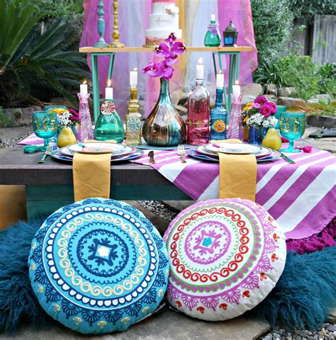 How To Diy A Bohemian Gypsy Themed Party With A Cricut — Mint Event Design