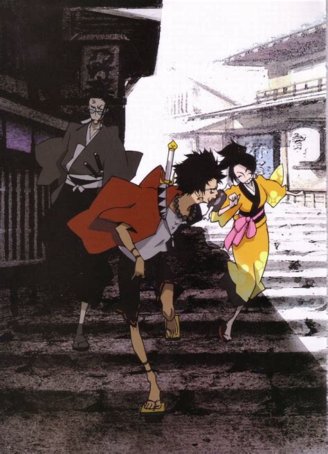 Otaking On Twitter Samurai Champloo Manglobe 2004 Illustration