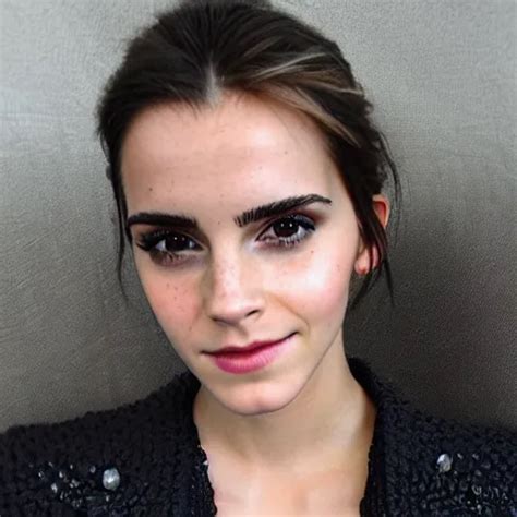 A Woman Who Is A Combination Of Emma Watson And Kim Stable Diffusion