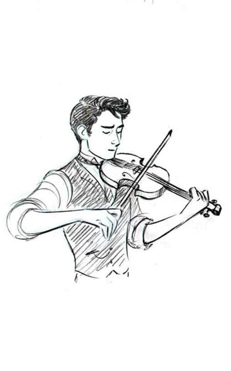 Violin Pose Reference