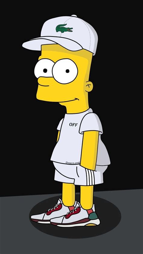 Como o homer chegou a mais que 10 :heart: Papéis de parede do Bart para celular - Papel de parede ...