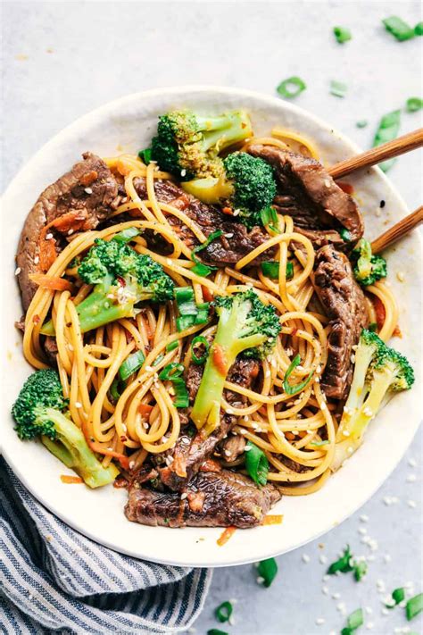 Beef And Broccoli Stir Fry Recipe With Noodles Broccoli Walls