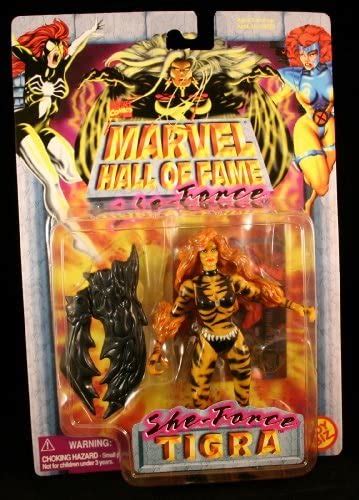 Marvel Hall Of Fame She Force Tigra Action Figure Mx